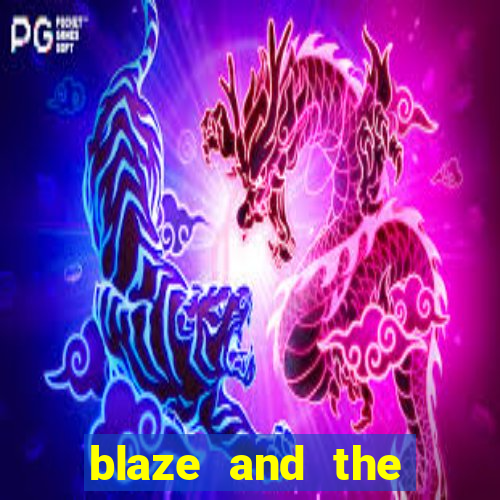 blaze and the monster machines logo font